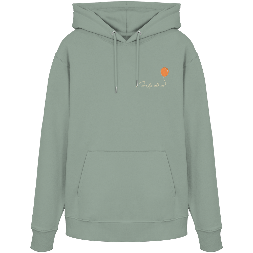 COMEFLYWITHME! (Print) - Organic Hoodie