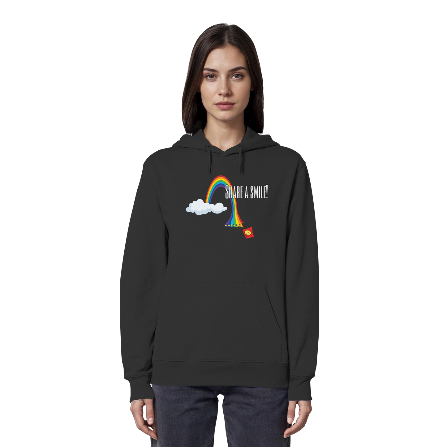 SHAREASMILE! - Organic Hoodie