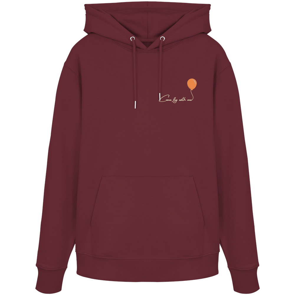 COMEFLYWITHME! (Print) - Organic Hoodie