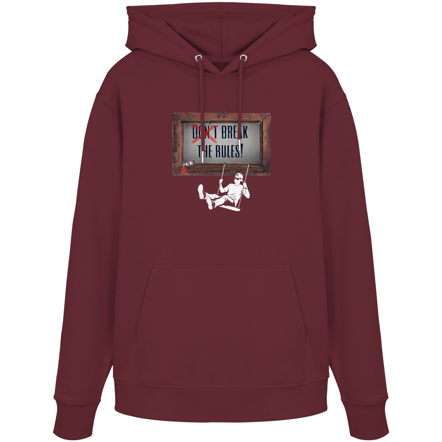 BREAKTHERULES! - Organic Hoodie