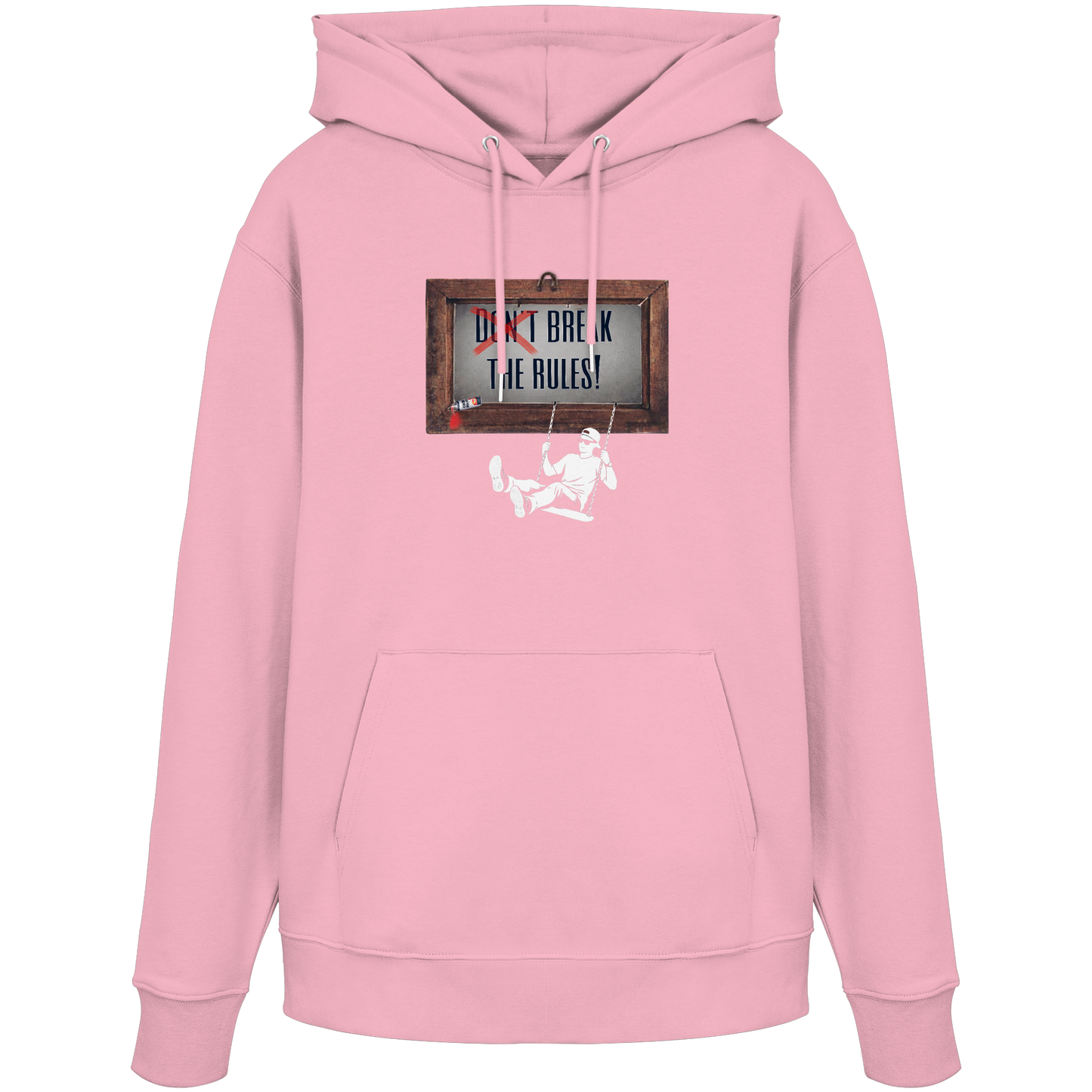 BREAKTHERULES! - Organic Hoodie