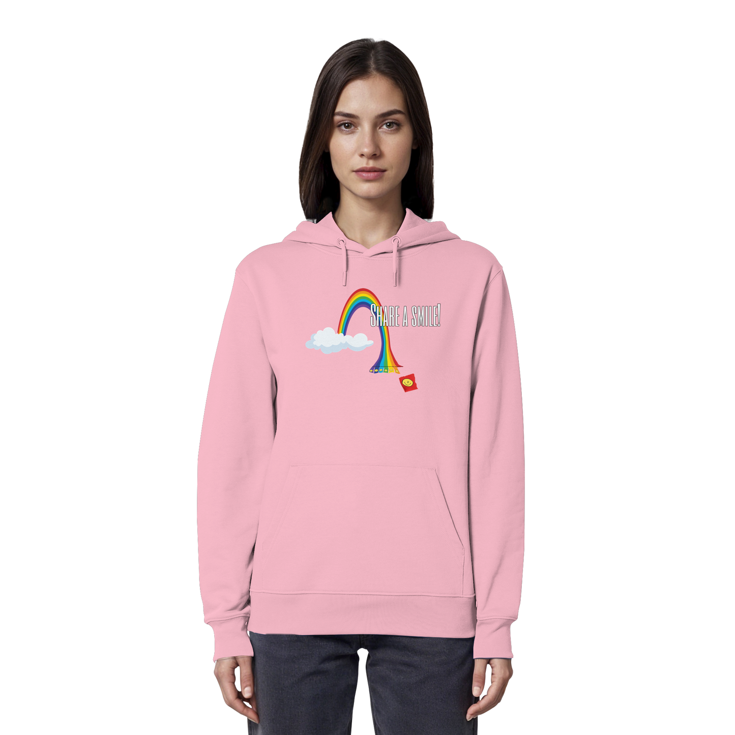 SHAREASMILE! - Organic Hoodie