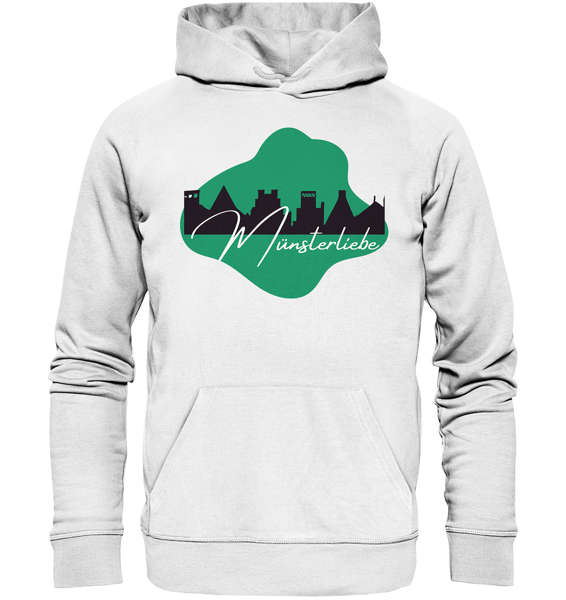 SKYLINEMÜNSTERLIEBE! - Organic Hoodie
