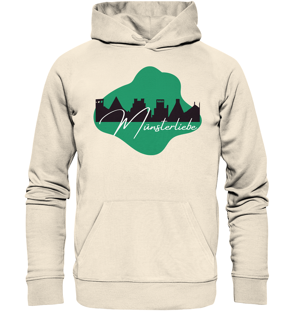 SKYLINEMÜNSTERLIEBE! - Organic Hoodie
