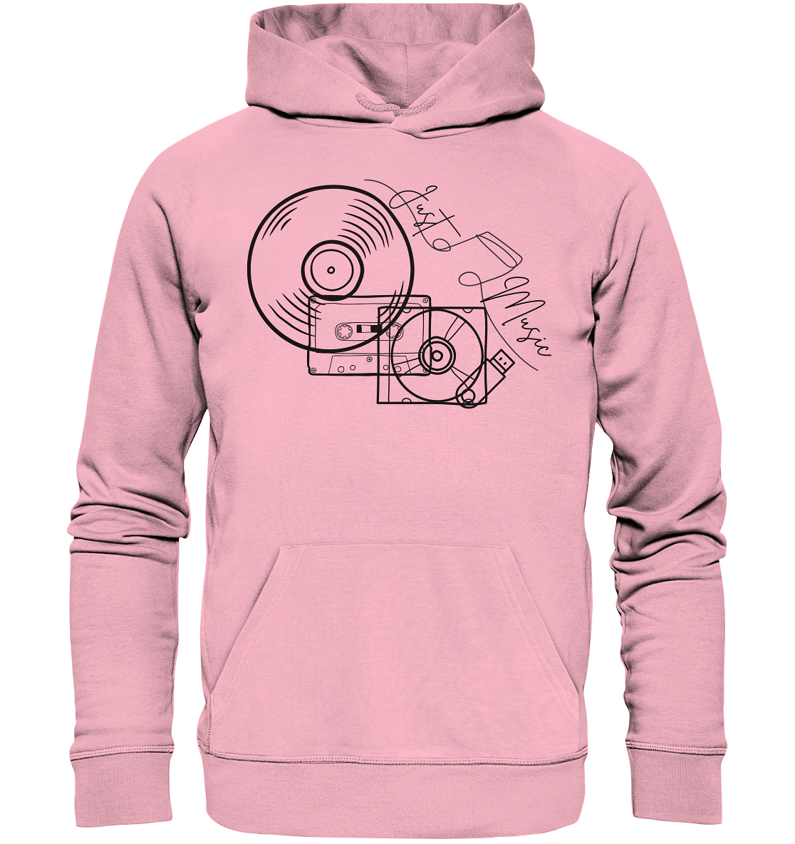 JUSTMUSIC! - Organic Hoodie