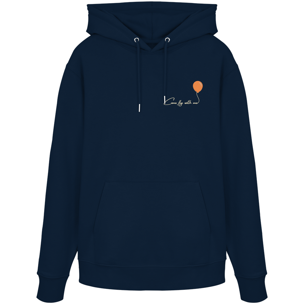 COMEFLYWITHME! (Print) - Organic Hoodie