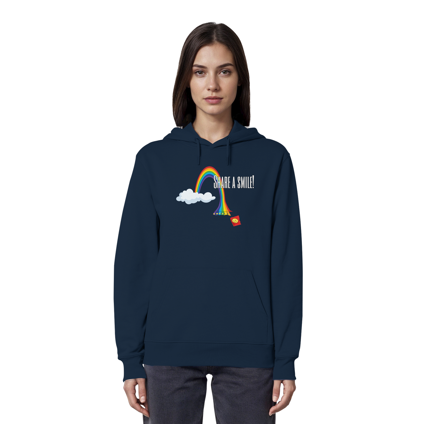 SHAREASMILE! - Organic Hoodie