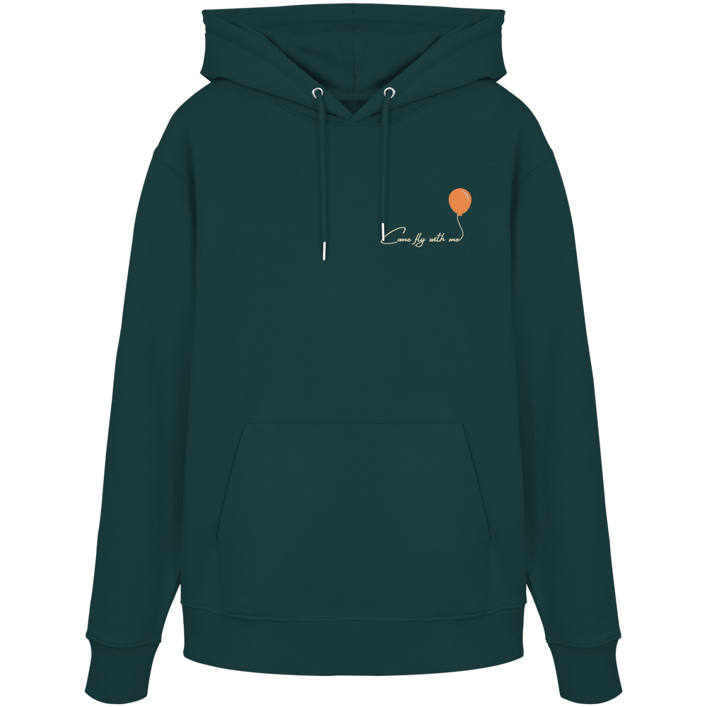 COMEFLYWITHME! (Print) - Organic Hoodie