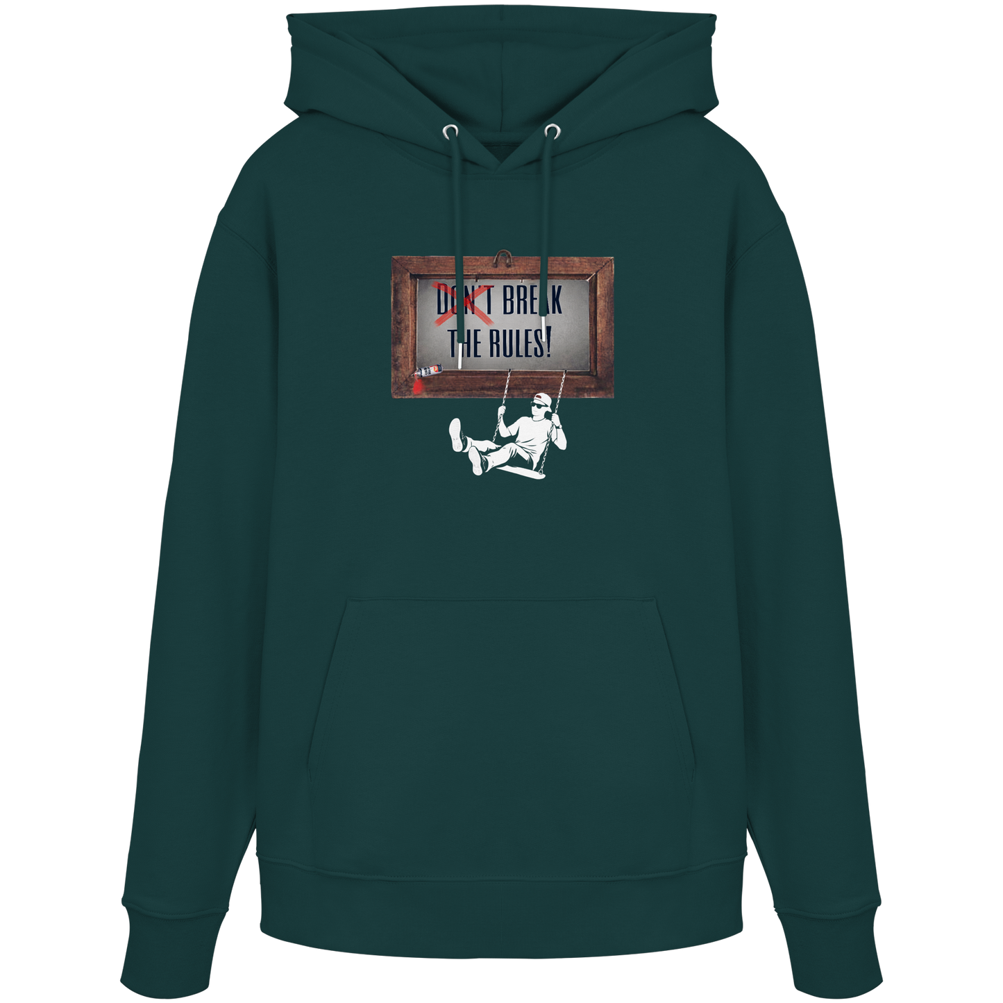 BREAKTHERULES! - Organic Hoodie