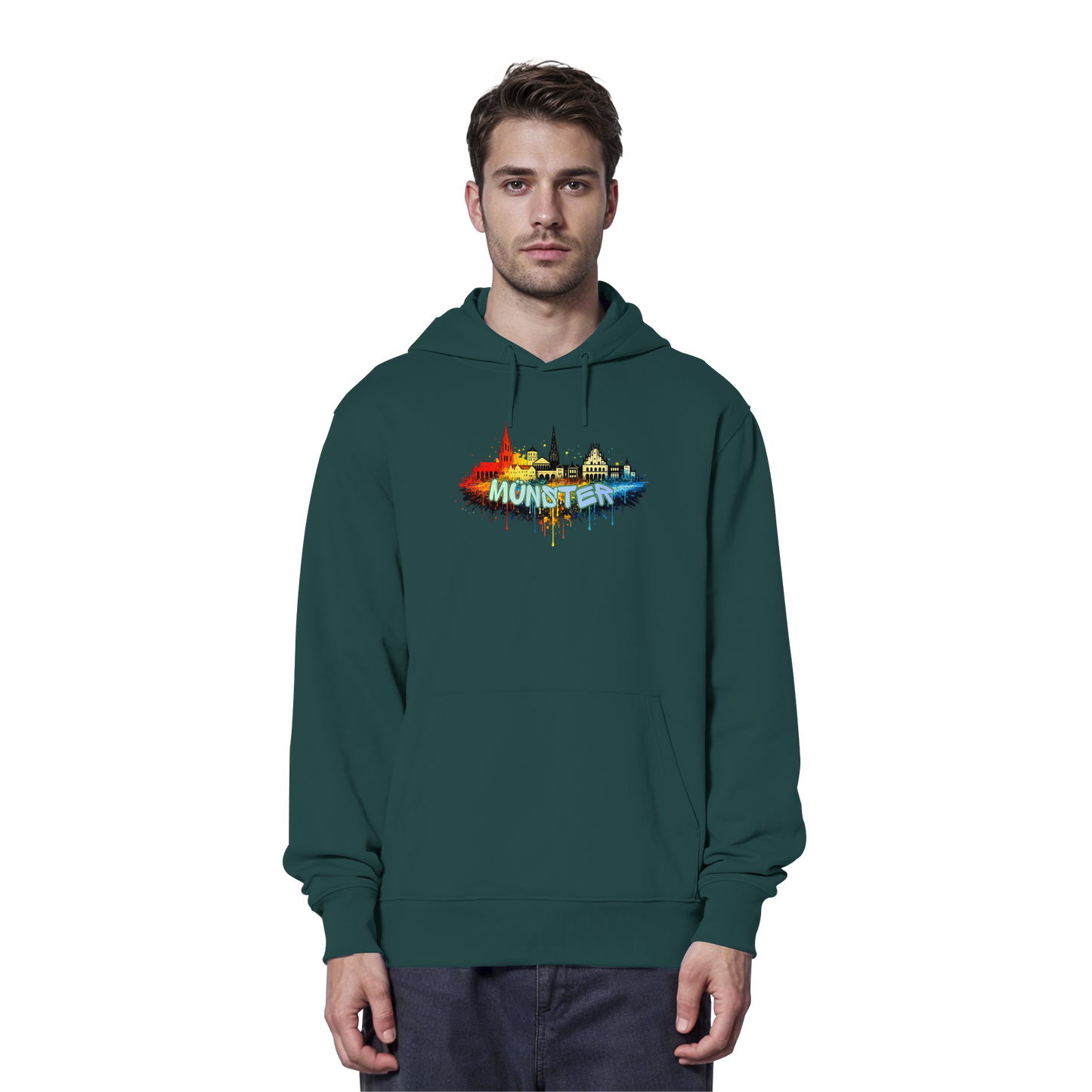 MÜNSTERSPRAY! - Organic Hoodie