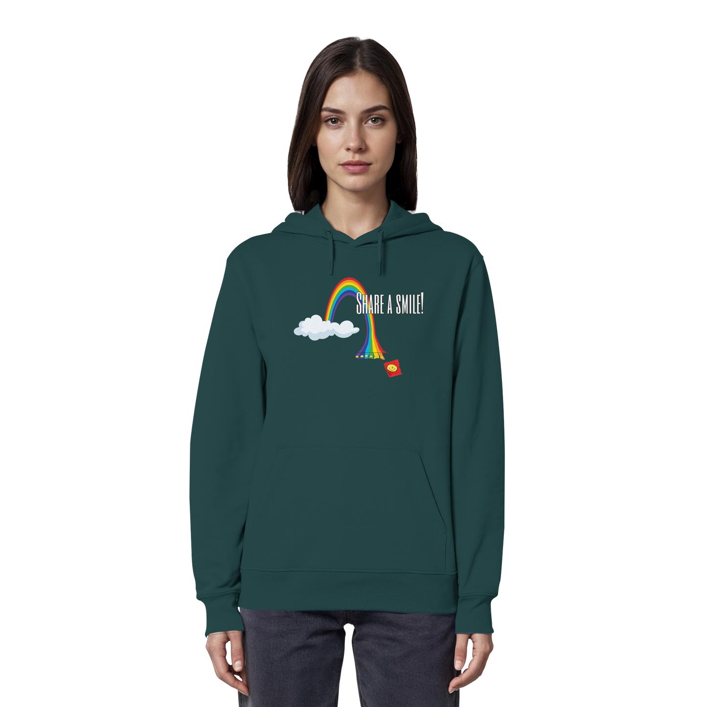 SHAREASMILE! - Organic Hoodie