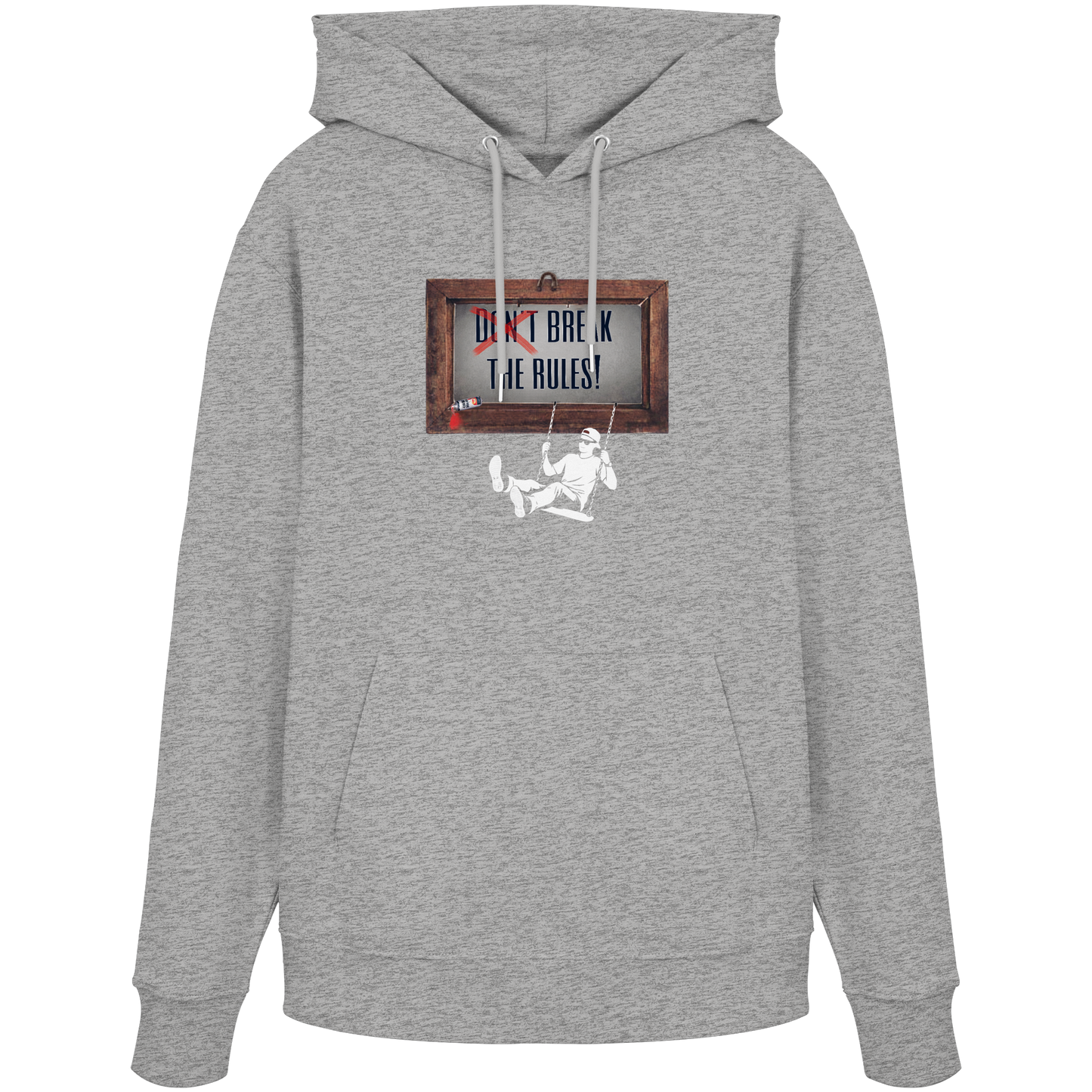 BREAKTHERULES! - Organic Hoodie