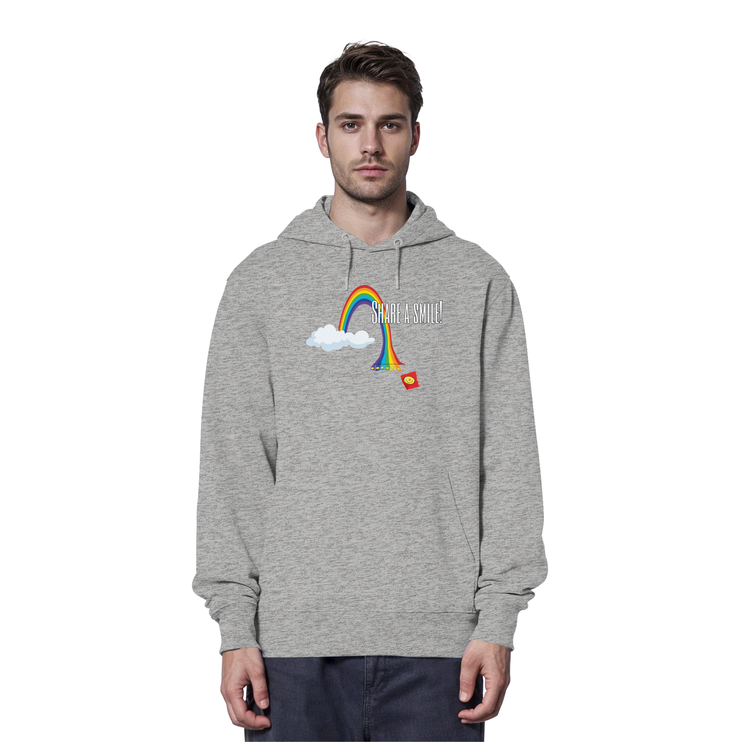 SHAREASMILE! - Organic Hoodie