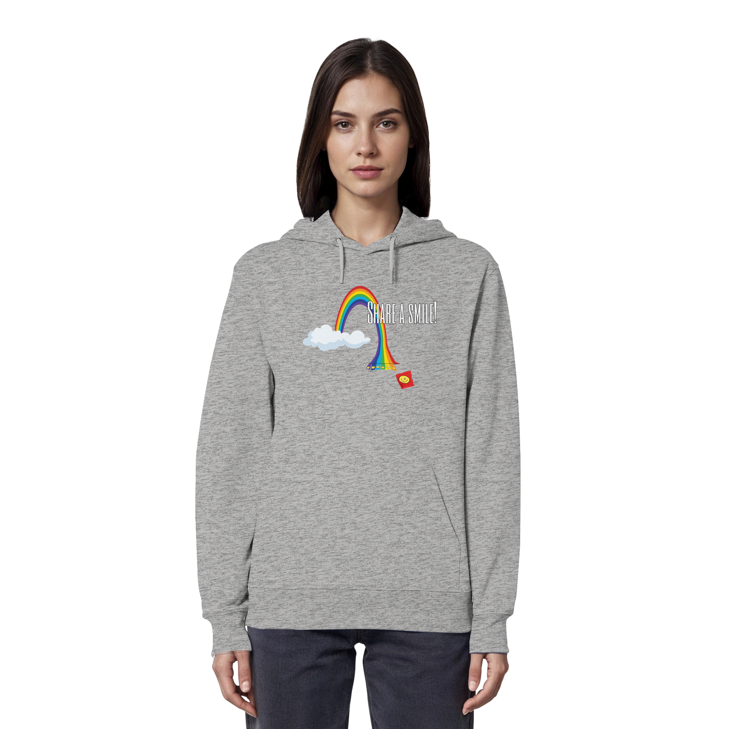 SHAREASMILE! - Organic Hoodie