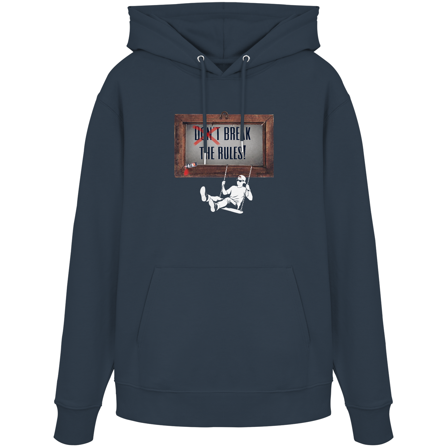 BREAKTHERULES! - Organic Hoodie