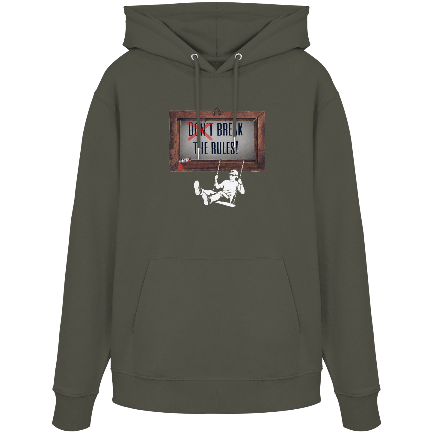 BREAKTHERULES! - Organic Hoodie