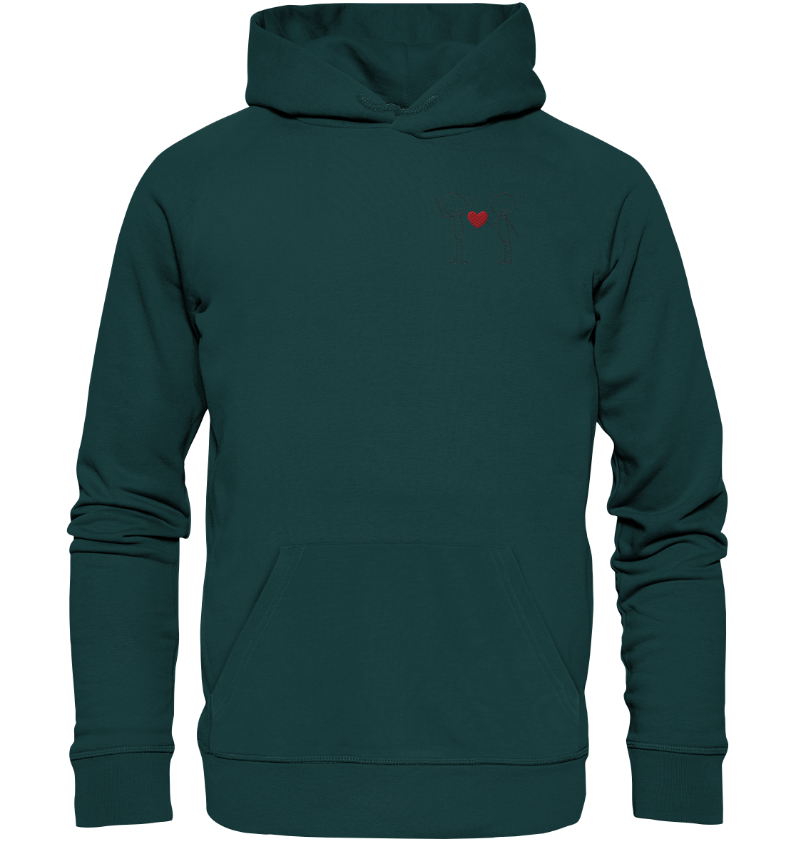 STICKFIGURELOVE! (Stick) - Organic Hoodie