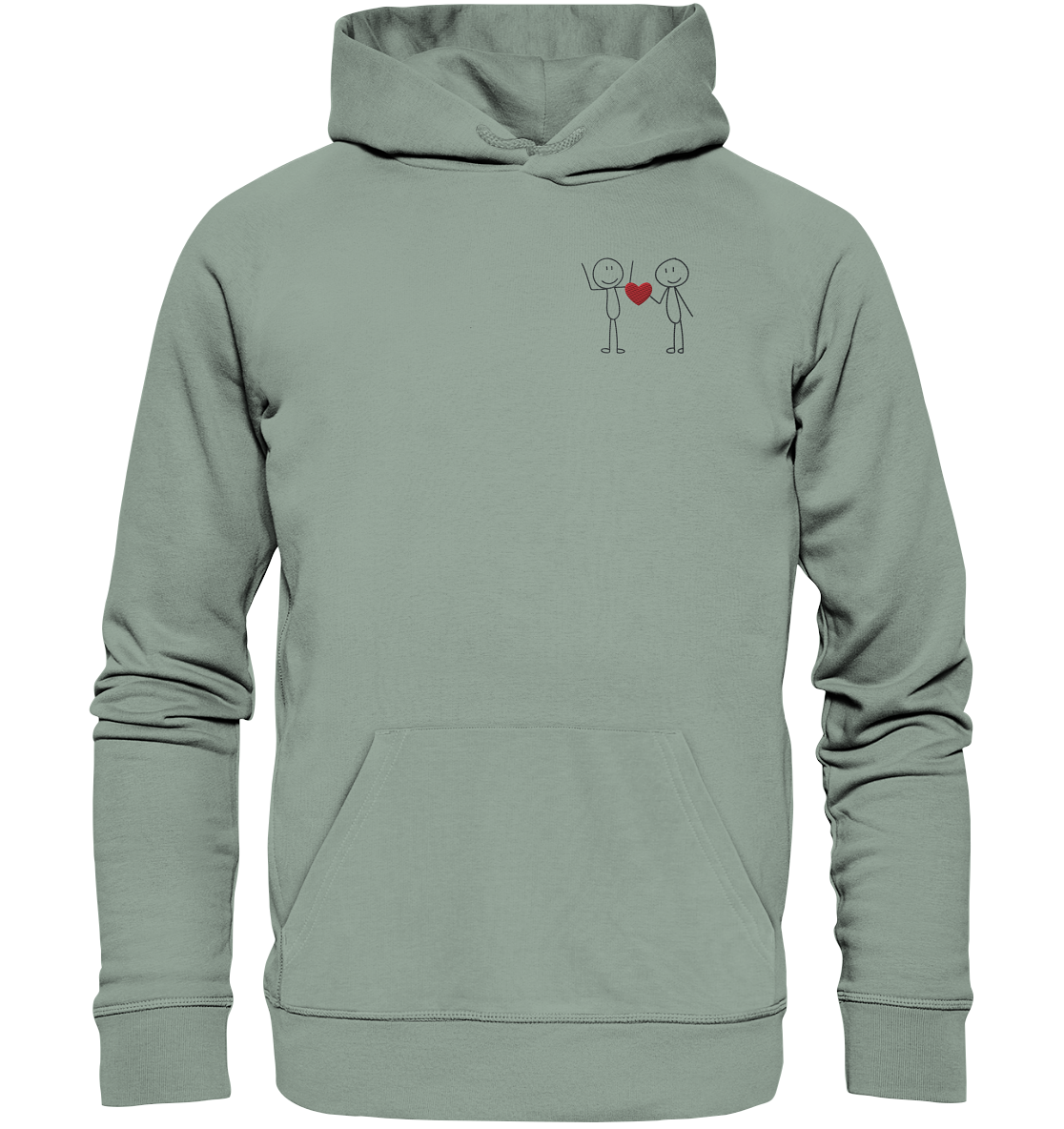 STICKFIGURELOVE! (Stick) - Organic Hoodie