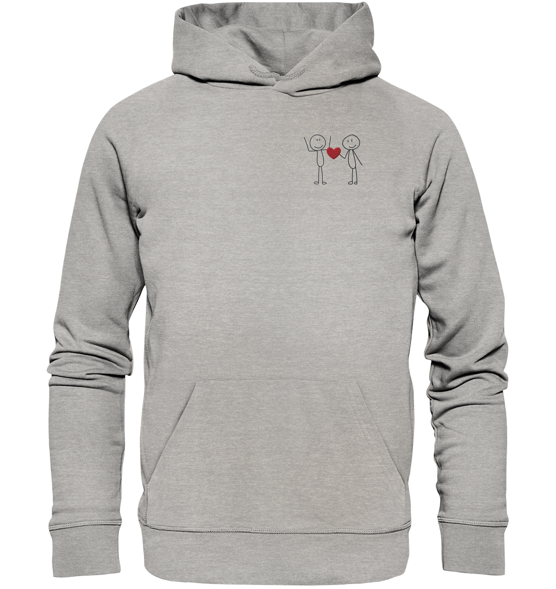 STICKFIGURELOVE! (Stick) - Organic Hoodie