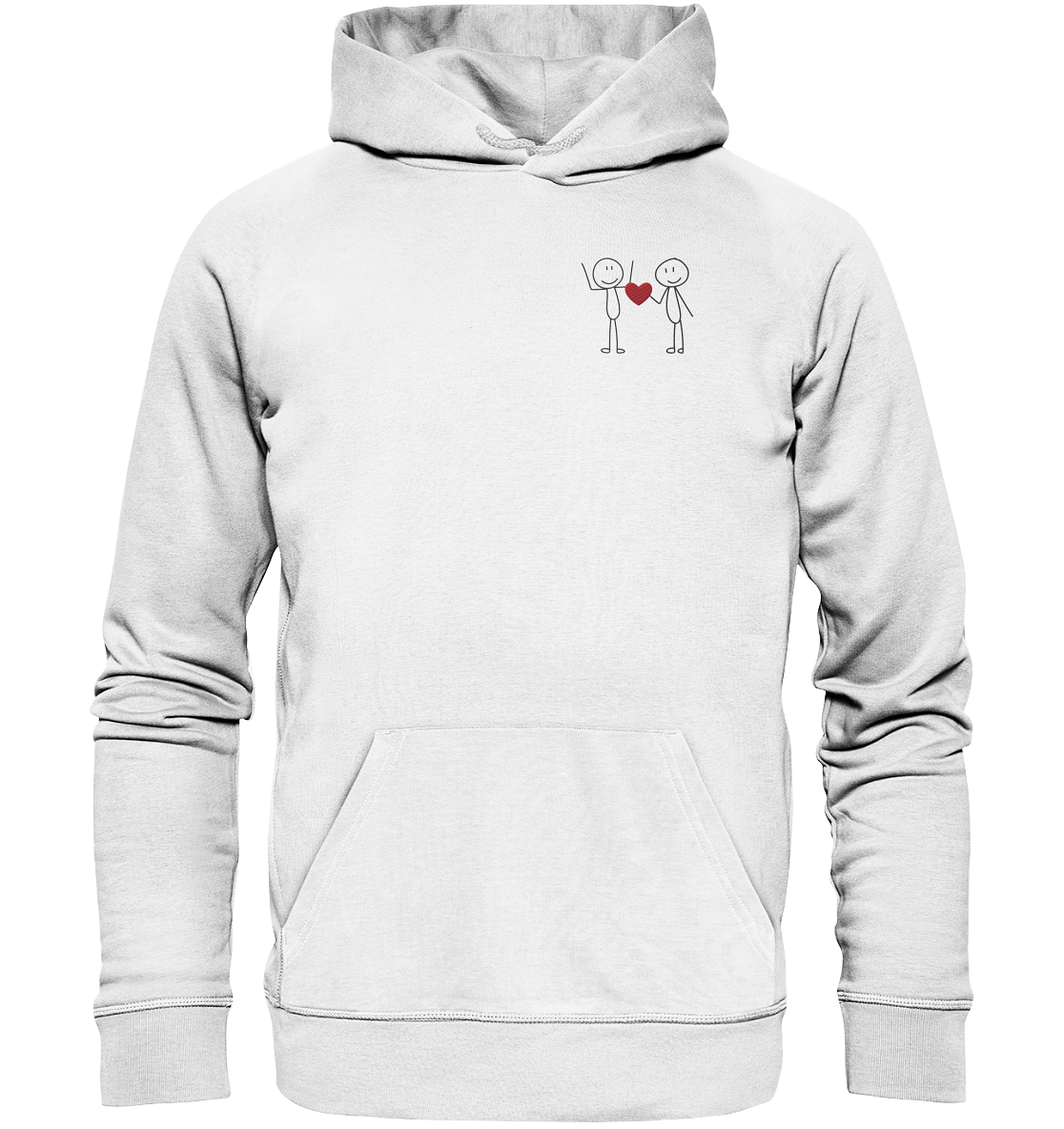STICKFIGURELOVE! (Stick) - Organic Hoodie