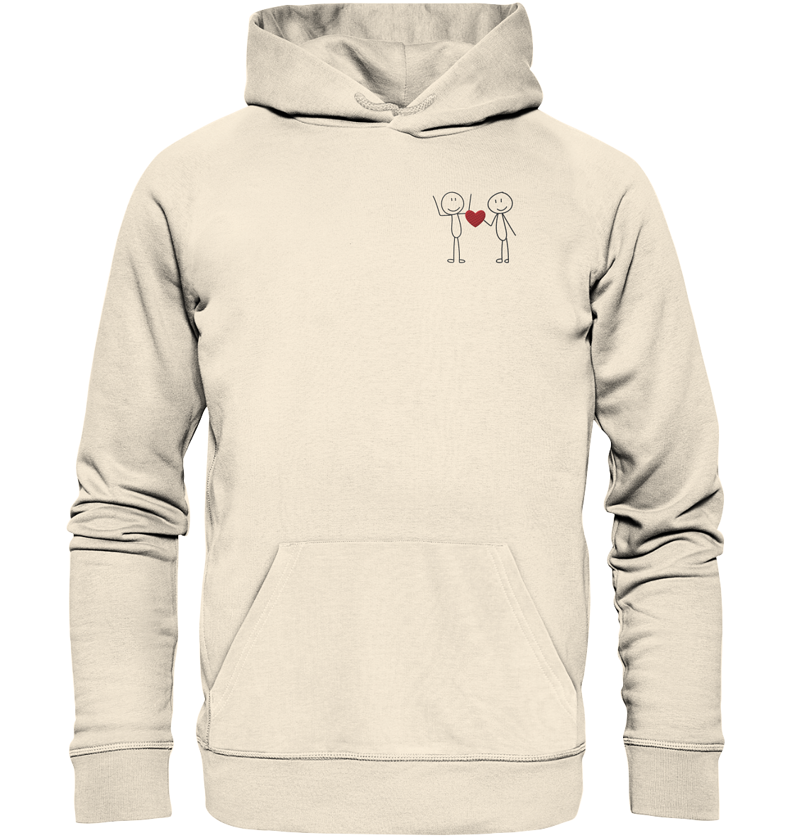 STICKFIGURELOVE! (Stick) - Organic Hoodie