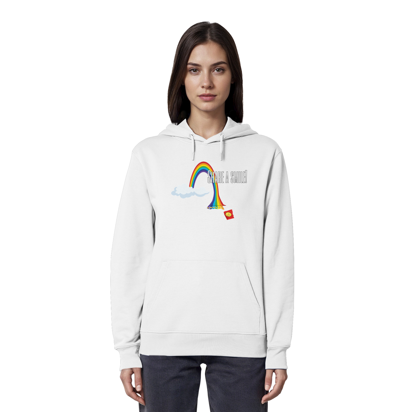SHAREASMILE! - Organic Hoodie