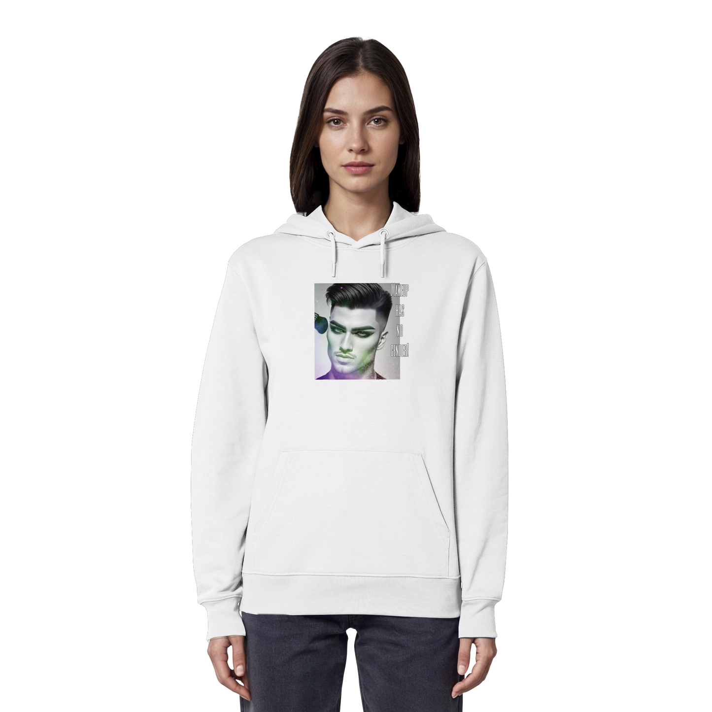 MAKEUPHASNOGENDER! - Organic Hoodie