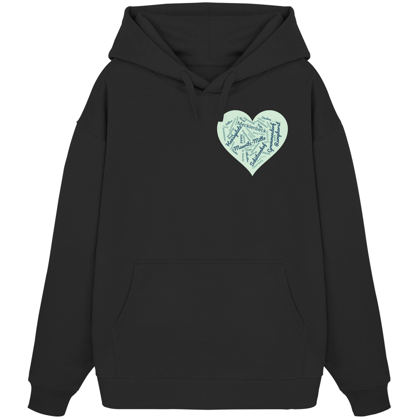 MÜNSTERHEART! - Organic Oversize Hoodie