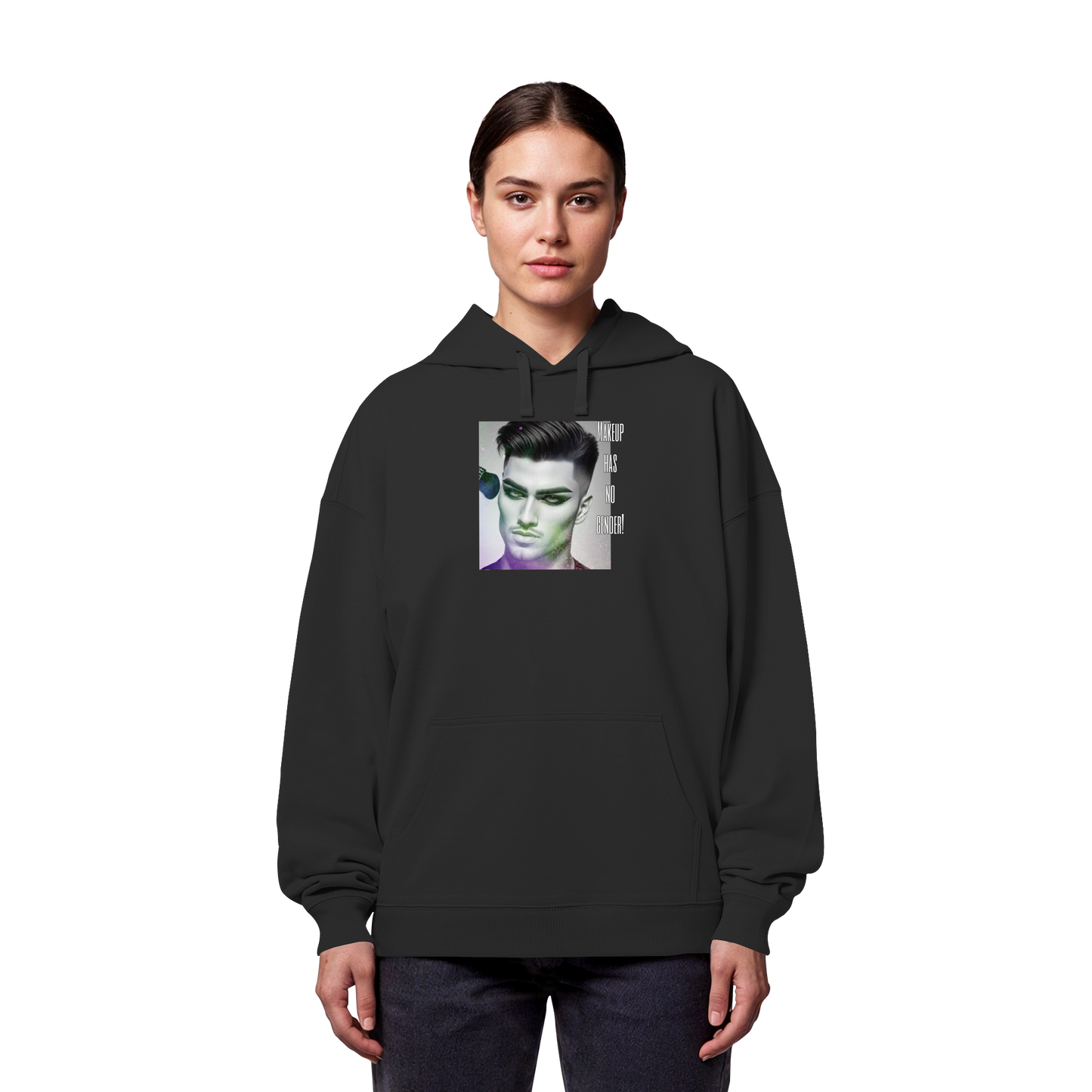 MAKEUPHASNOGENDER! - Organic Oversized Hoodie
