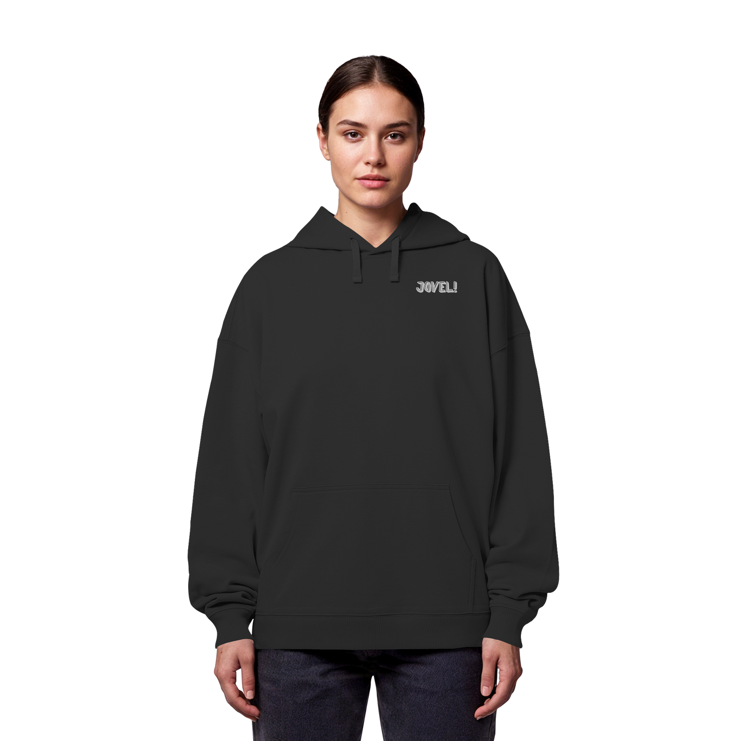 JOVEL! (Embroidery) - Organic Oversize Hoodie