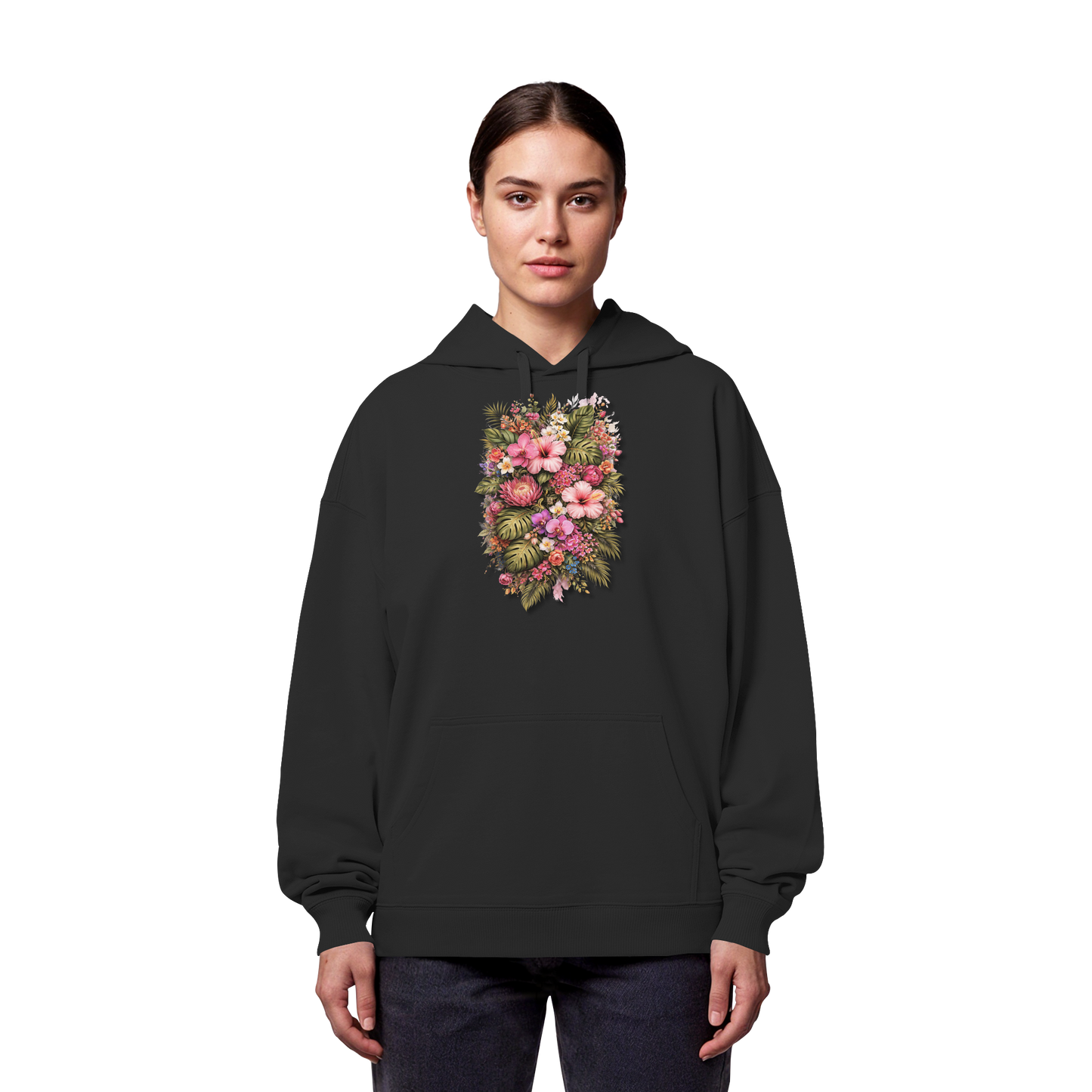 FLOWER POWER! - Organic Oversize Hoodie