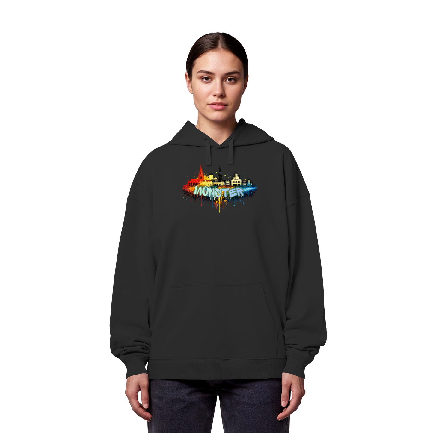 MÜNSTERSPRAY! - Organic Oversize Hoodie