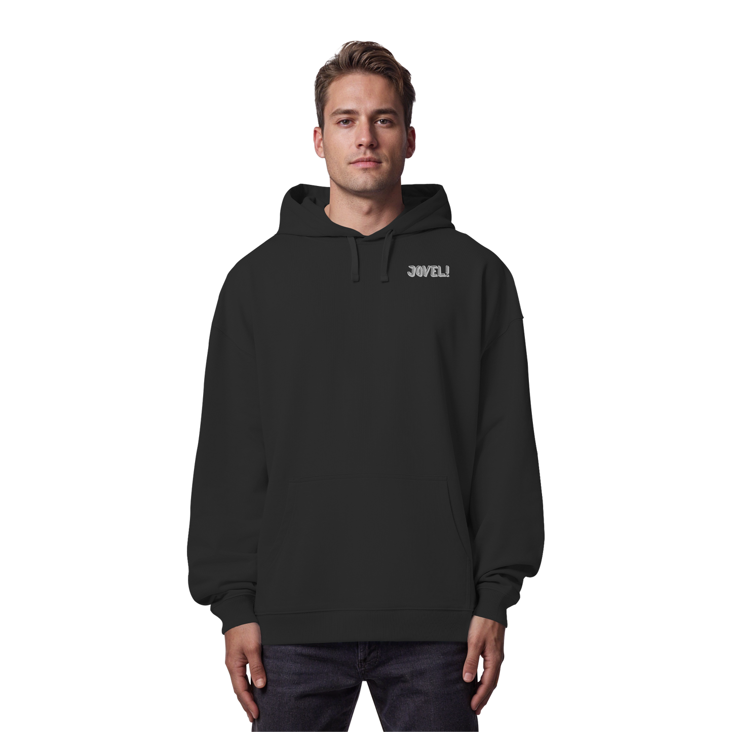 JOVEL! (Embroidery) - Organic Oversize Hoodie