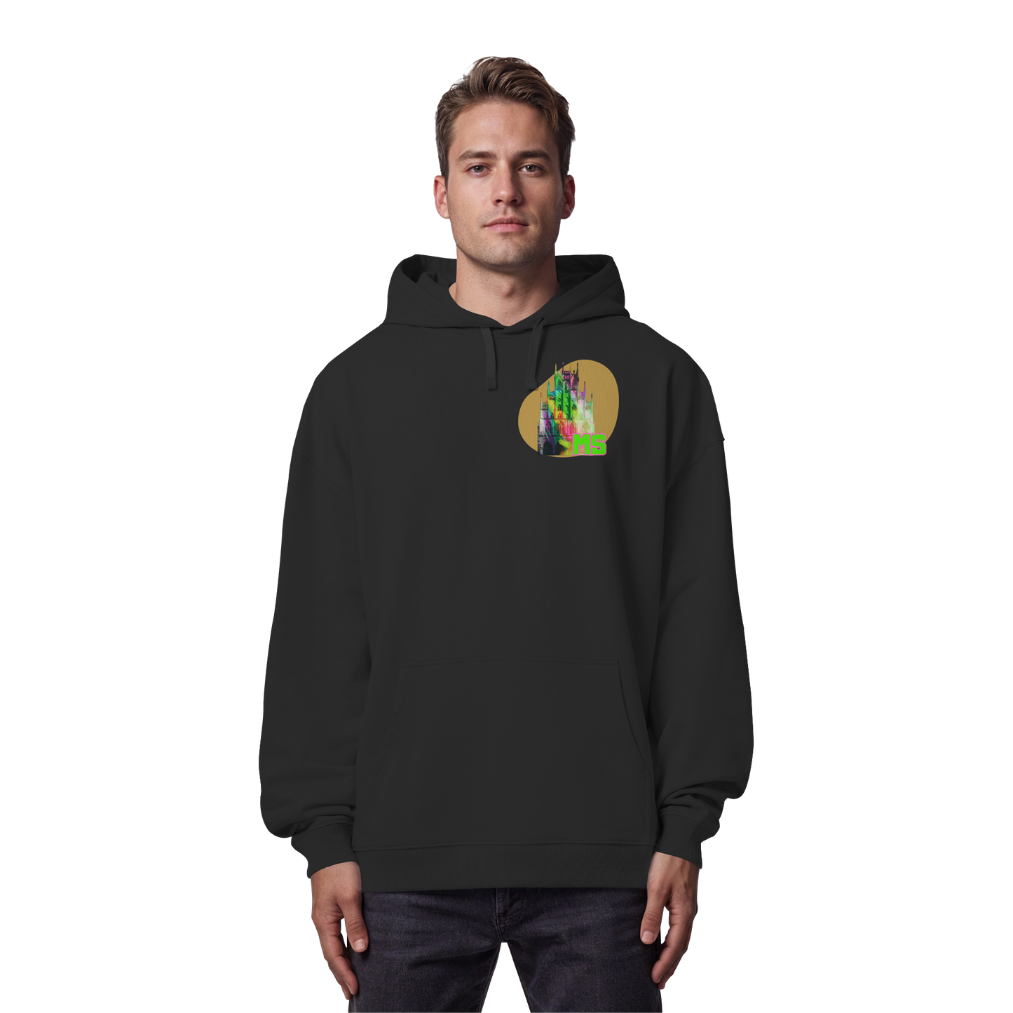 COLORFULTOWNHALL! - Organic Oversize Hoodie