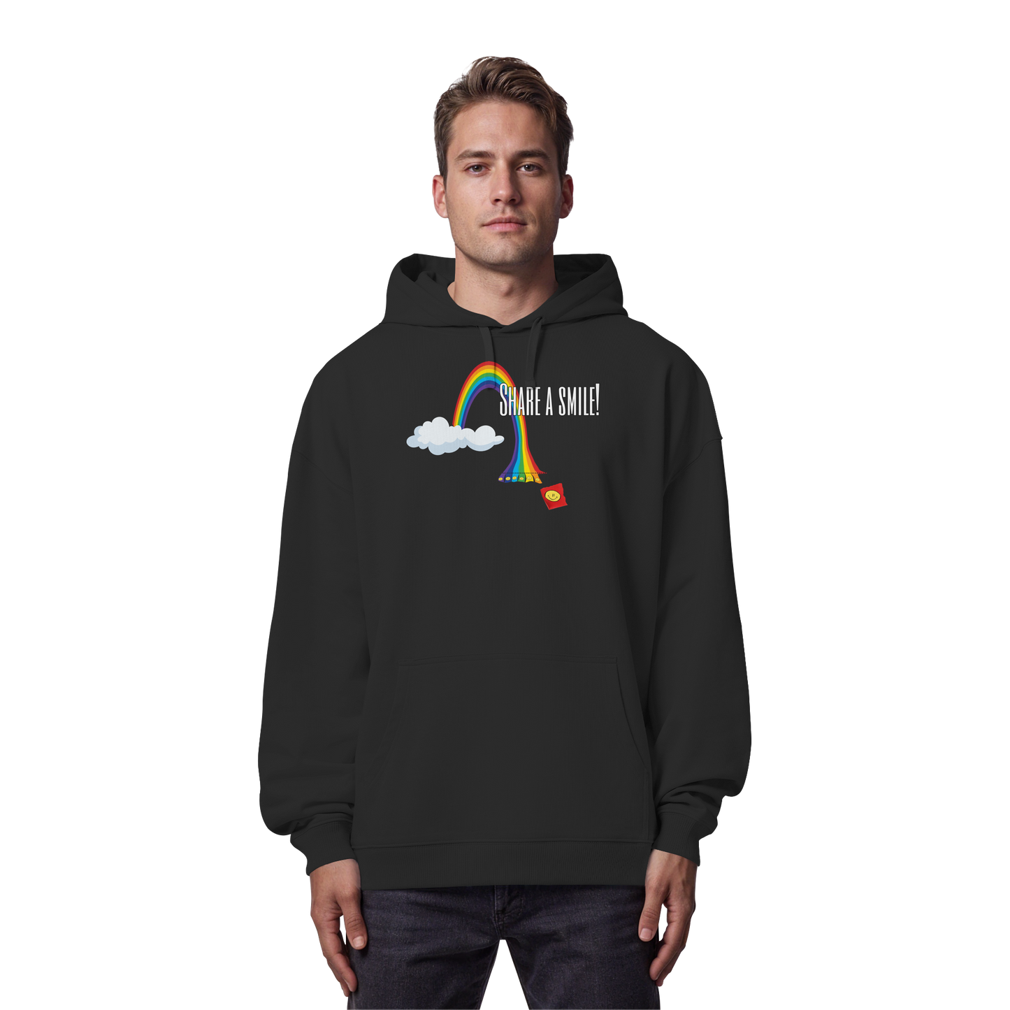 SHAREASMILE! - Organic Oversize Hoodie