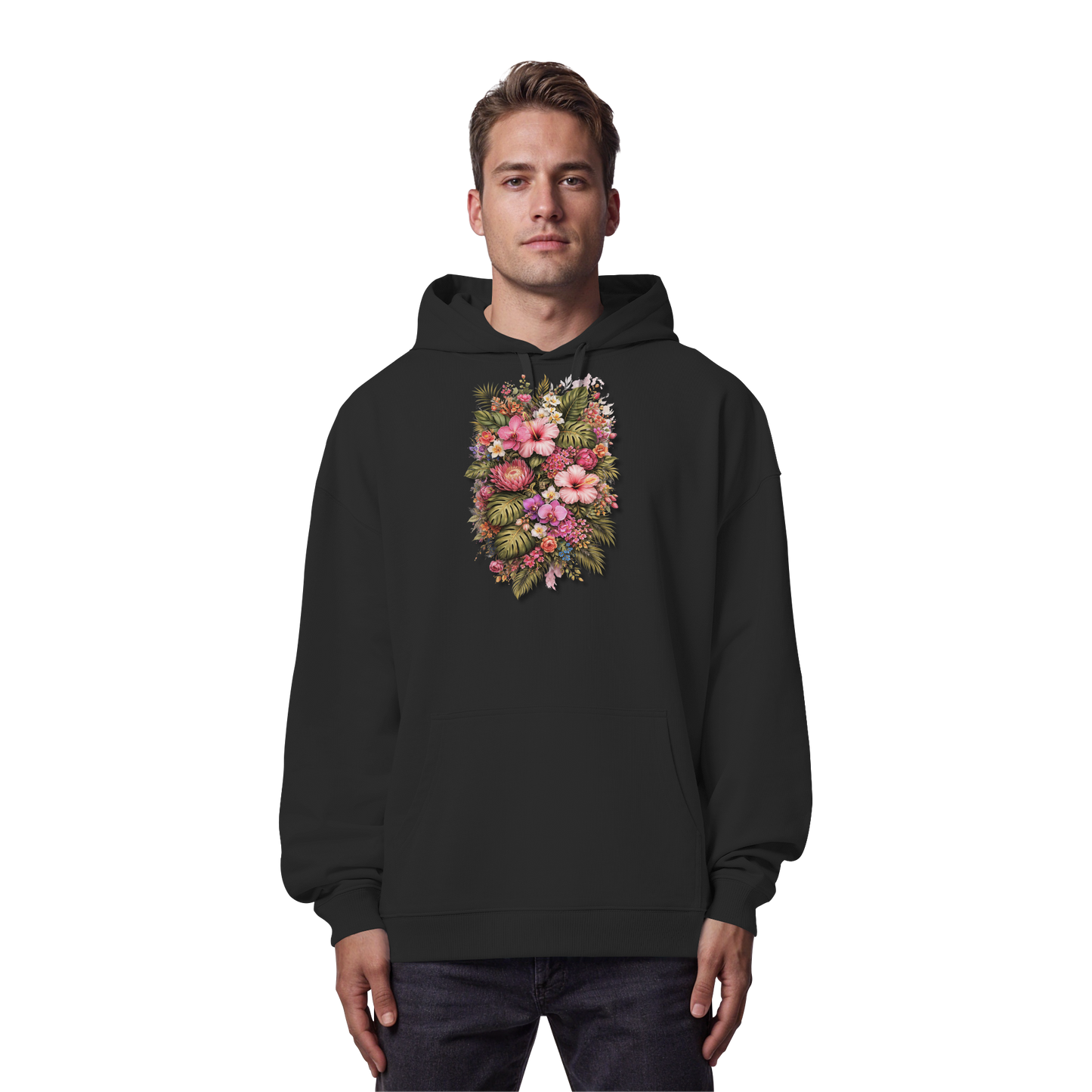 FLOWER POWER! - Organic Oversize Hoodie