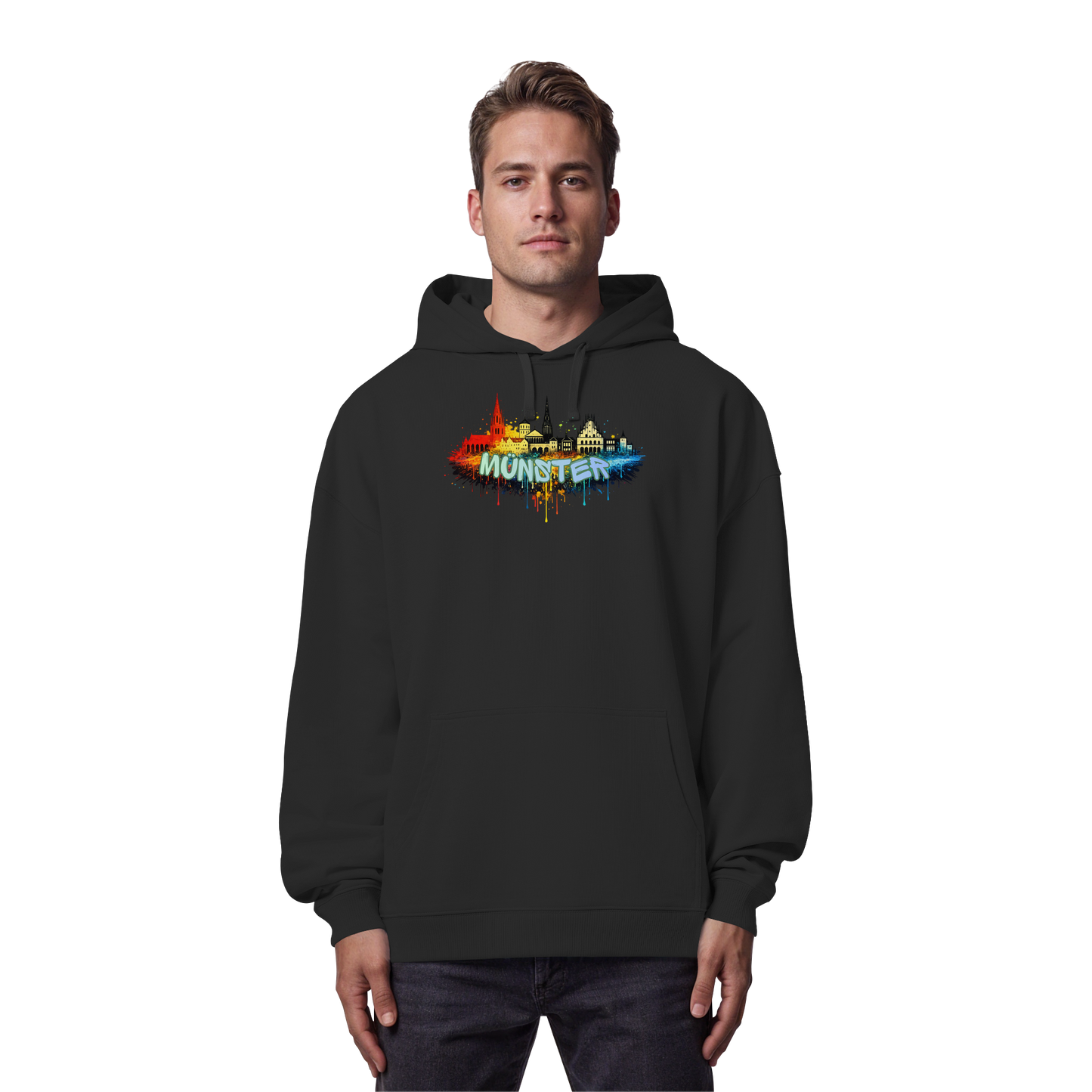MÜNSTERSPRAY! - Organic Oversize Hoodie