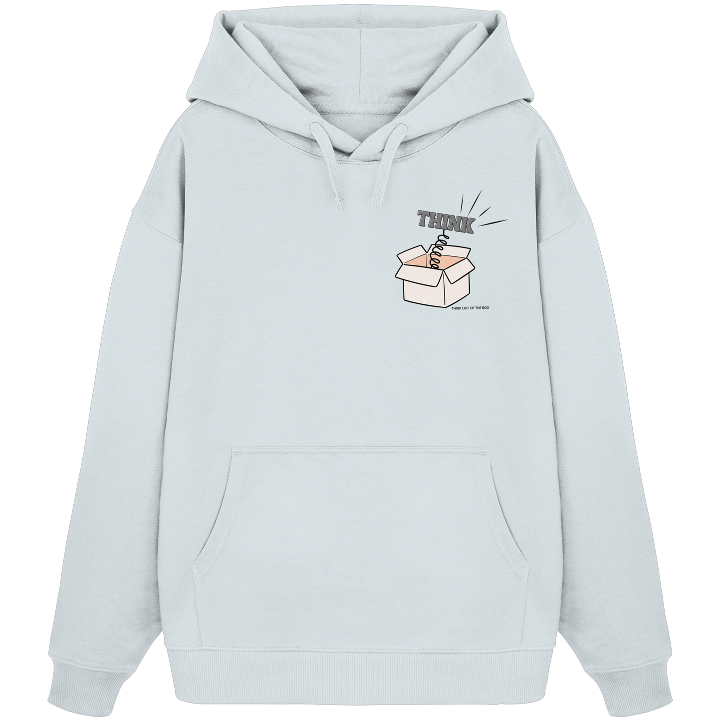 THINK! - Organic Oversized Hoodie