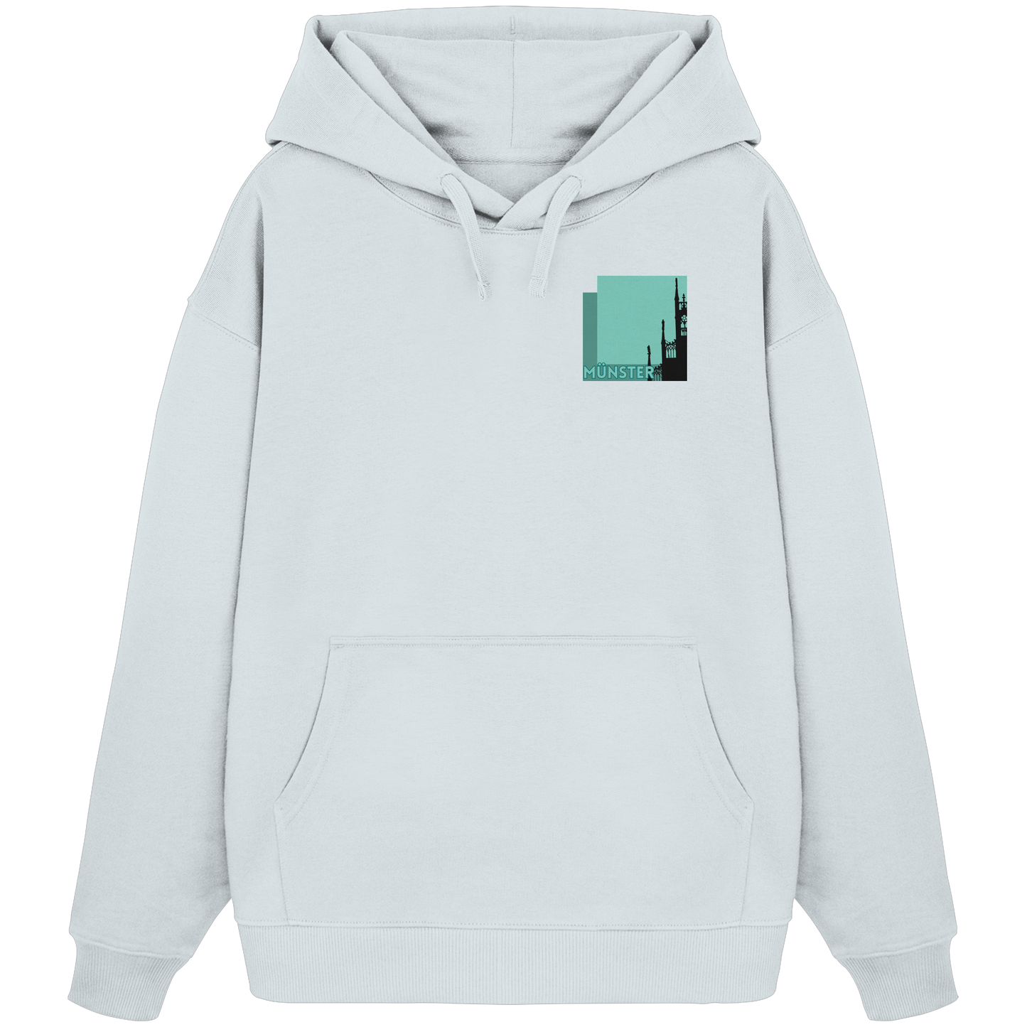 MÜNSTER SILHOUETTE! - Organic Oversize Hoodie