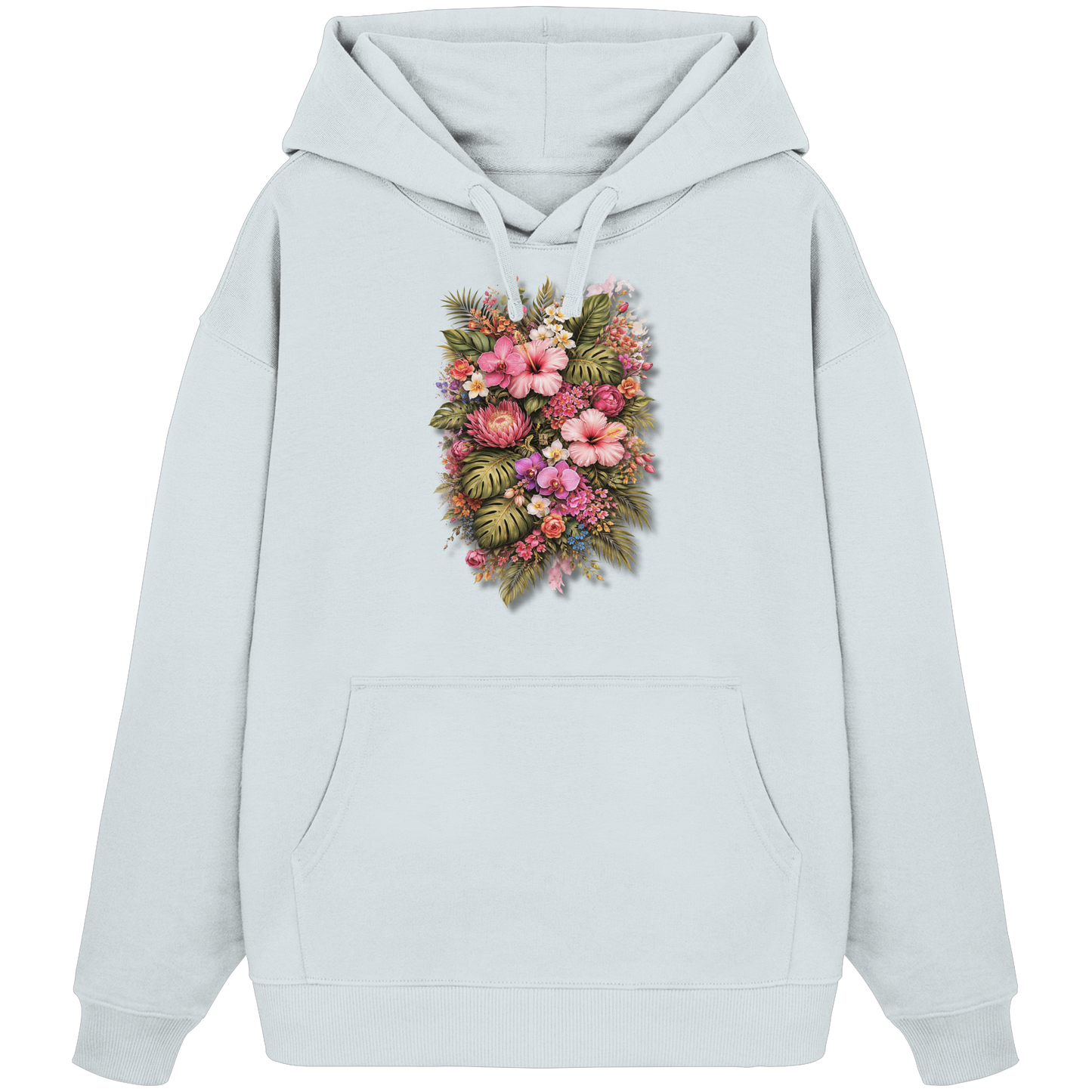 FLOWER POWER! - Organic Oversize Hoodie