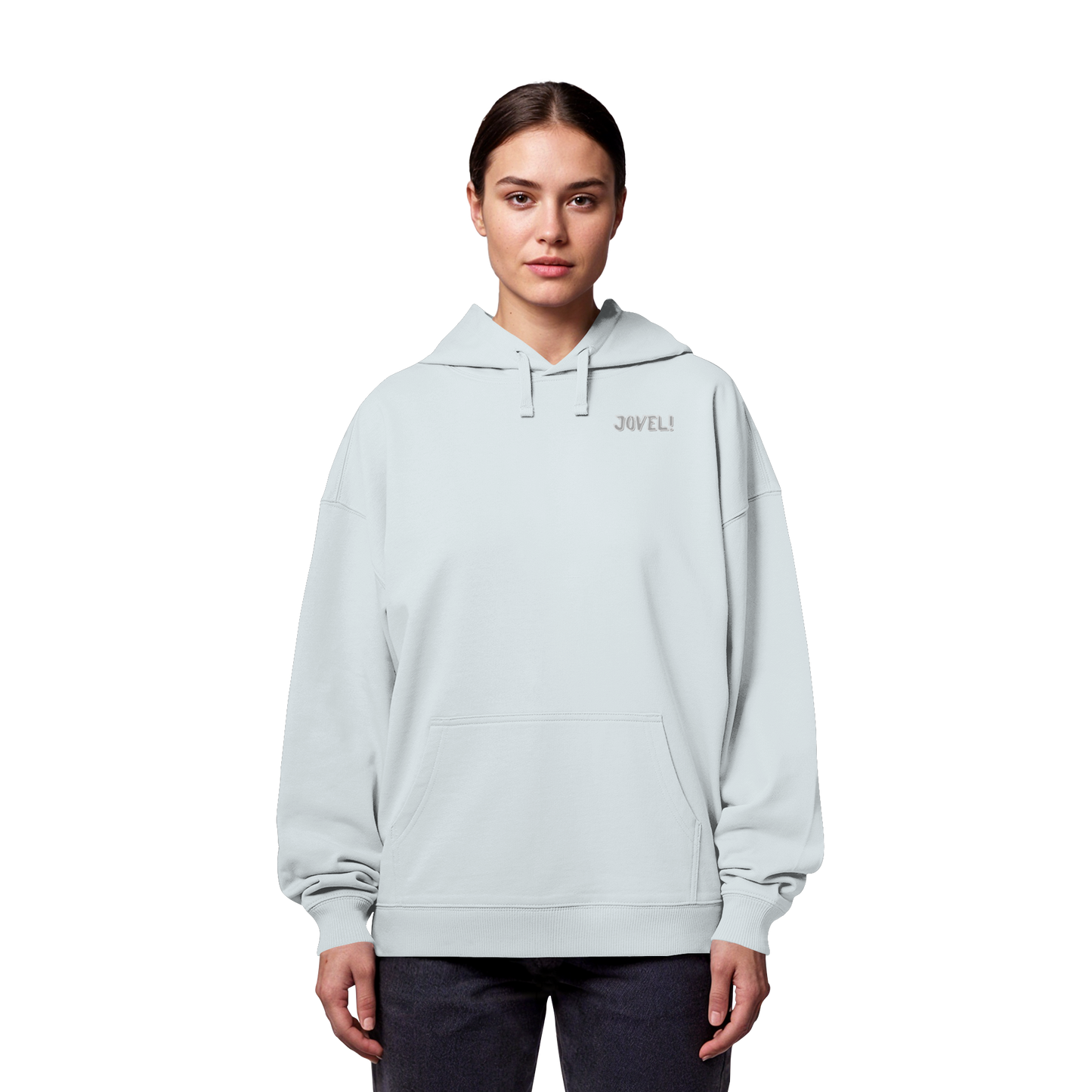JOVEL! (Embroidery) - Organic Oversize Hoodie