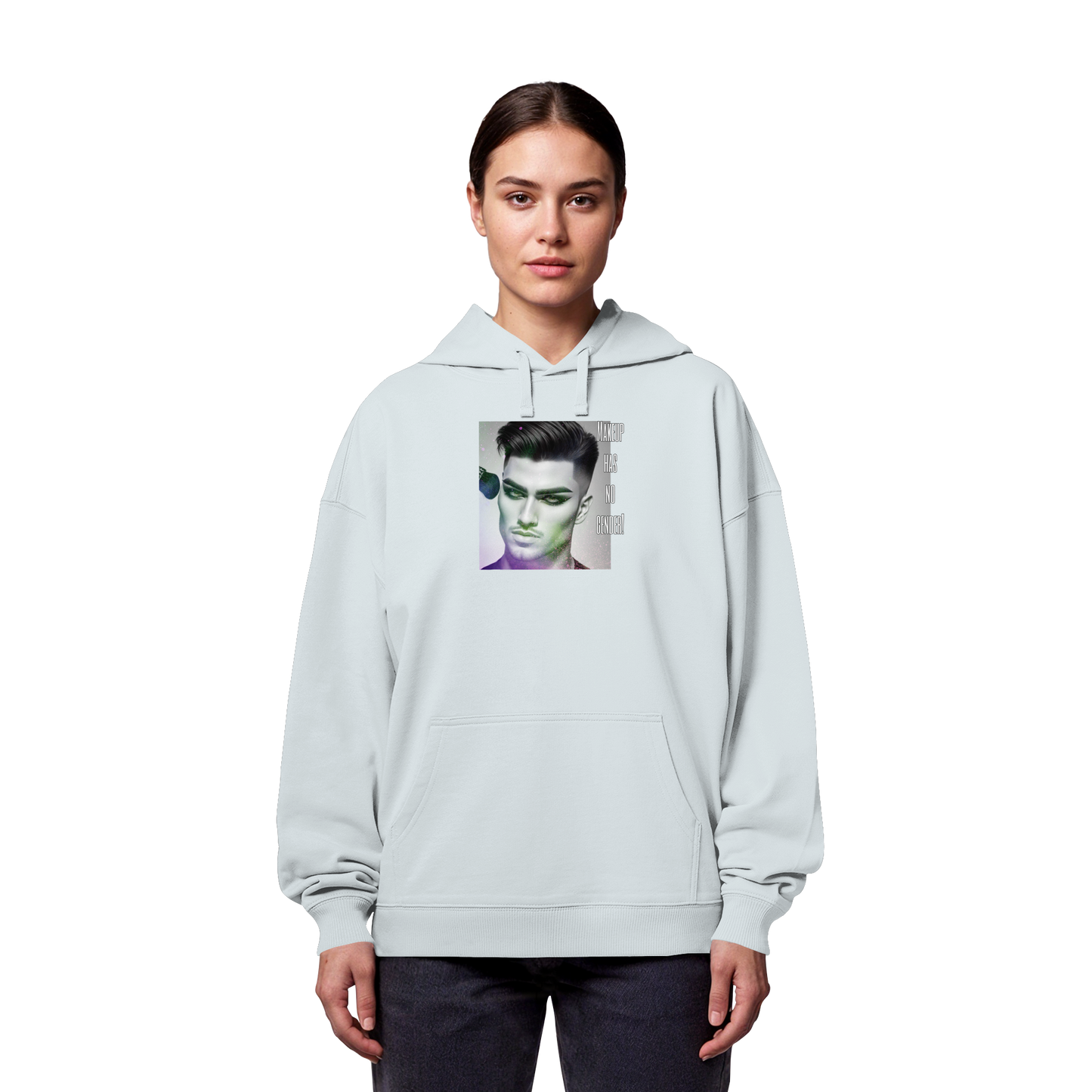 MAKEUPHASNOGENDER! - Organic Oversized Hoodie