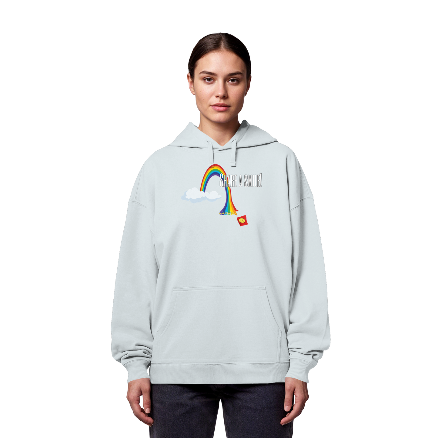 SHAREASMILE! - Organic Oversize Hoodie