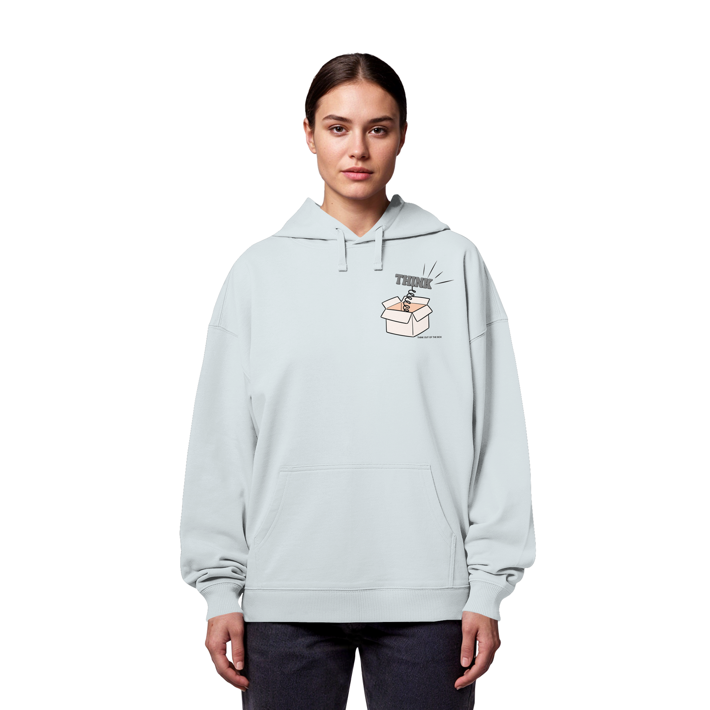 THINK! - Organic Oversized Hoodie