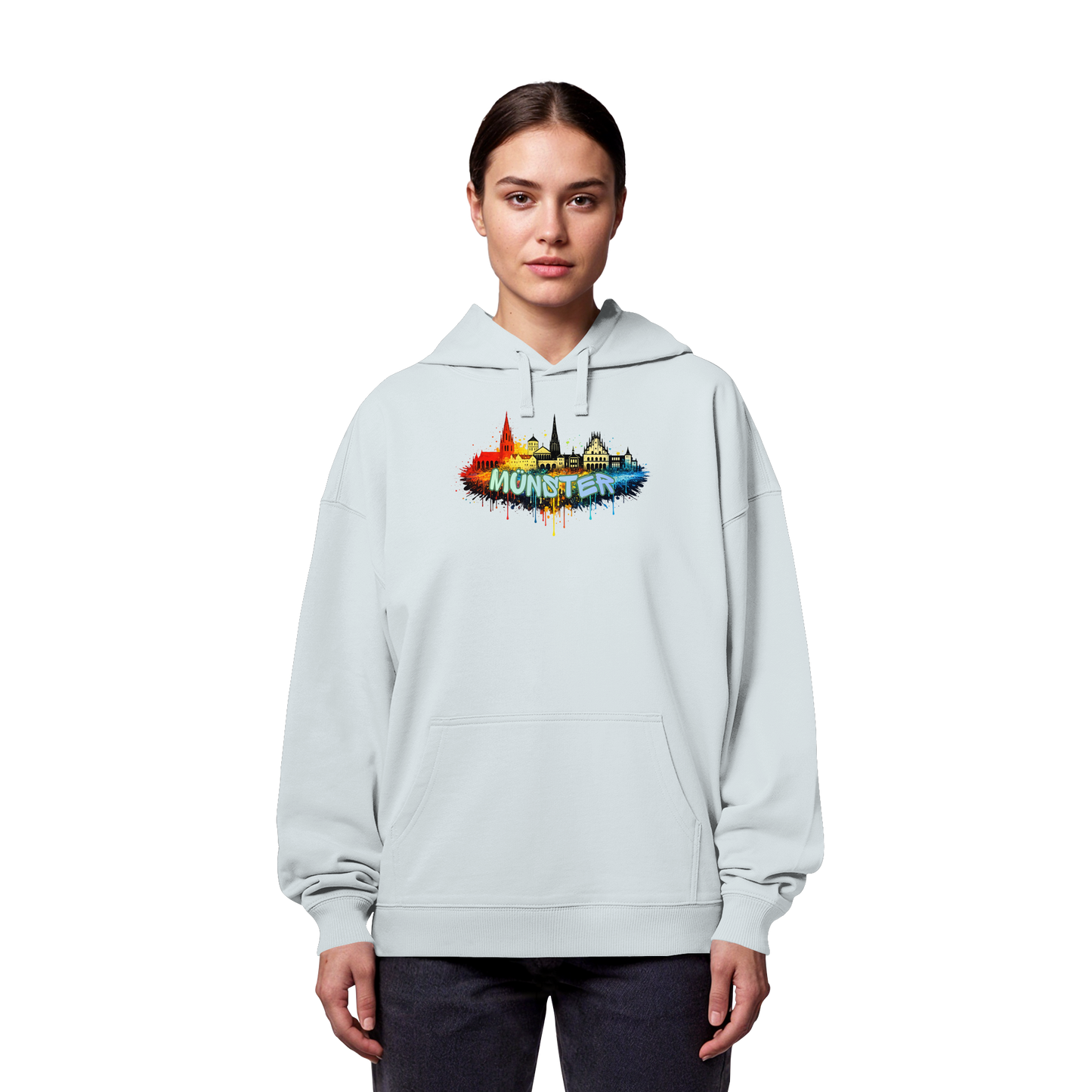 MÜNSTERSPRAY! - Organic Oversize Hoodie