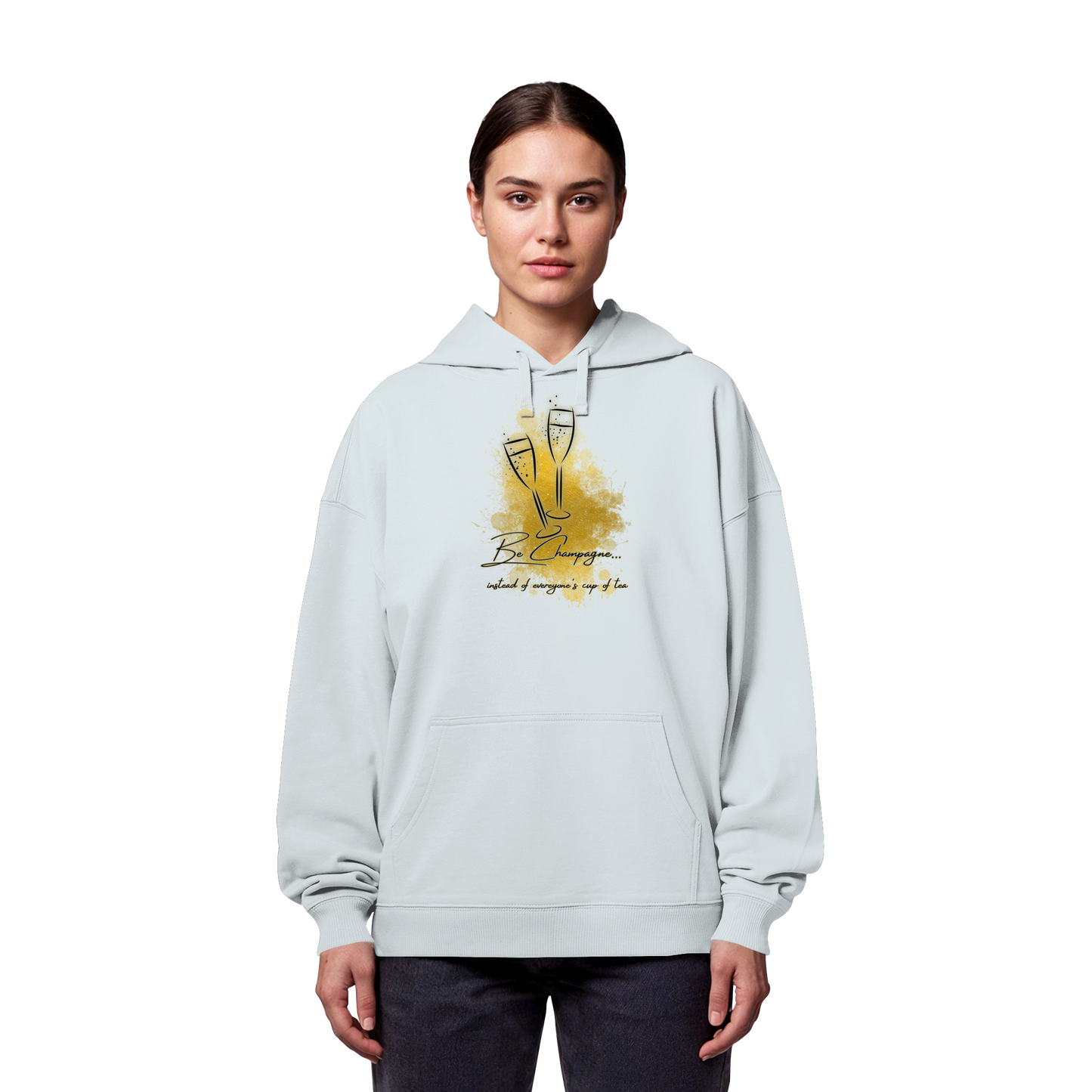 CHAMPAGNE! - Organic Oversize Hoodie