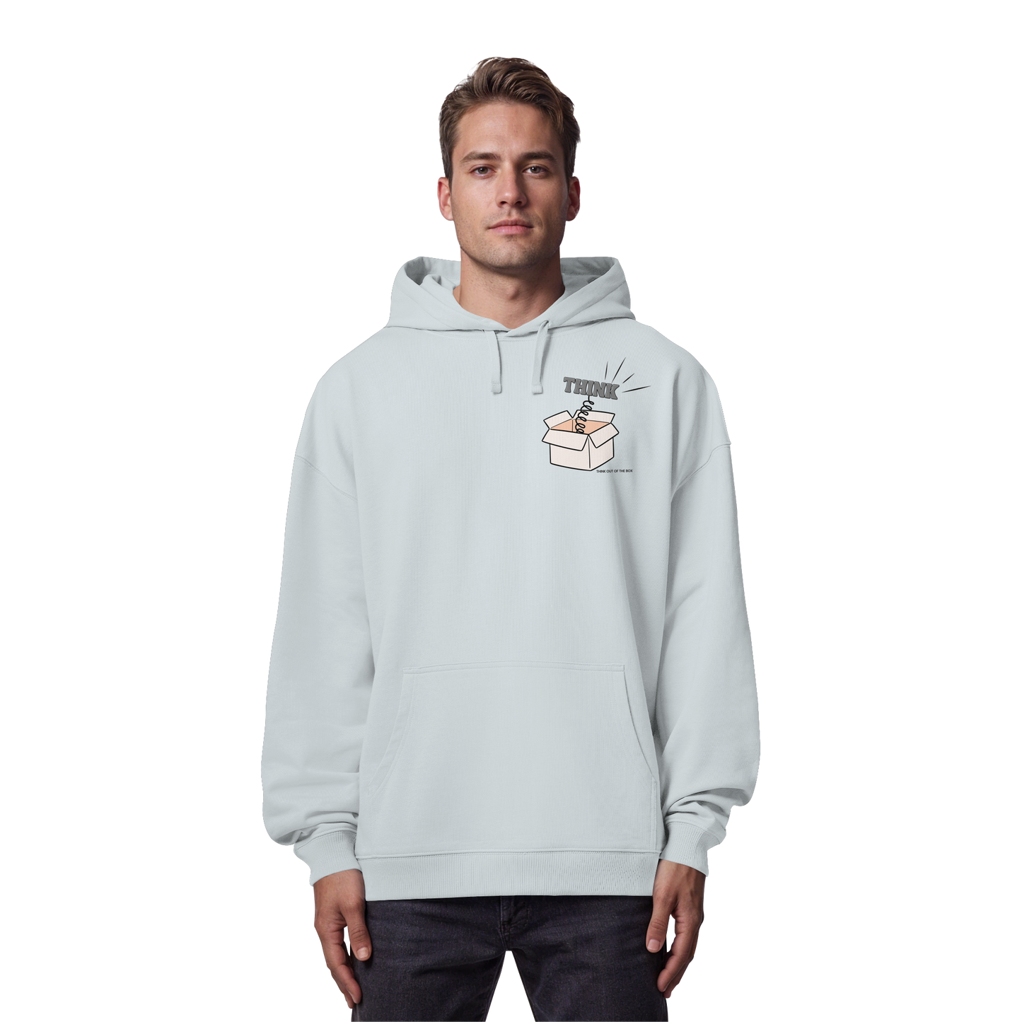 THINK! - Organic Oversized Hoodie