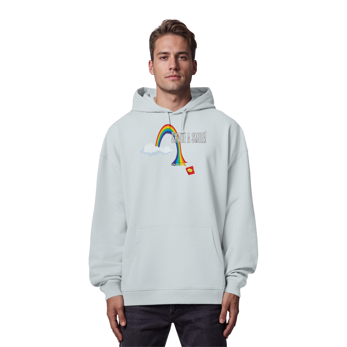 SHAREASMILE! - Organic Oversize Hoodie