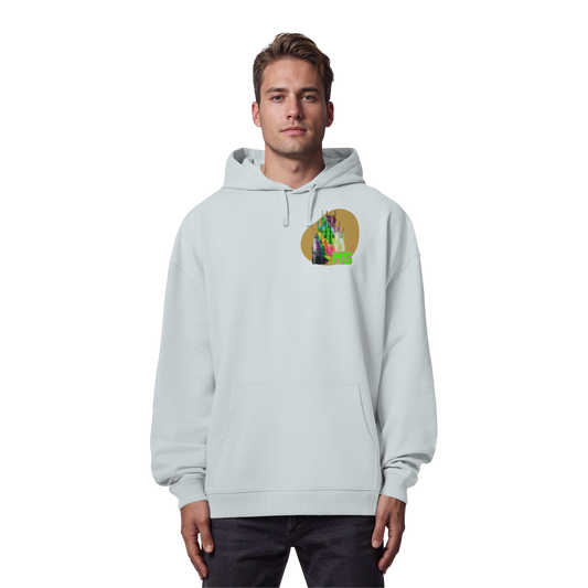 COLORFULTOWNHALL! - Organic Oversize Hoodie