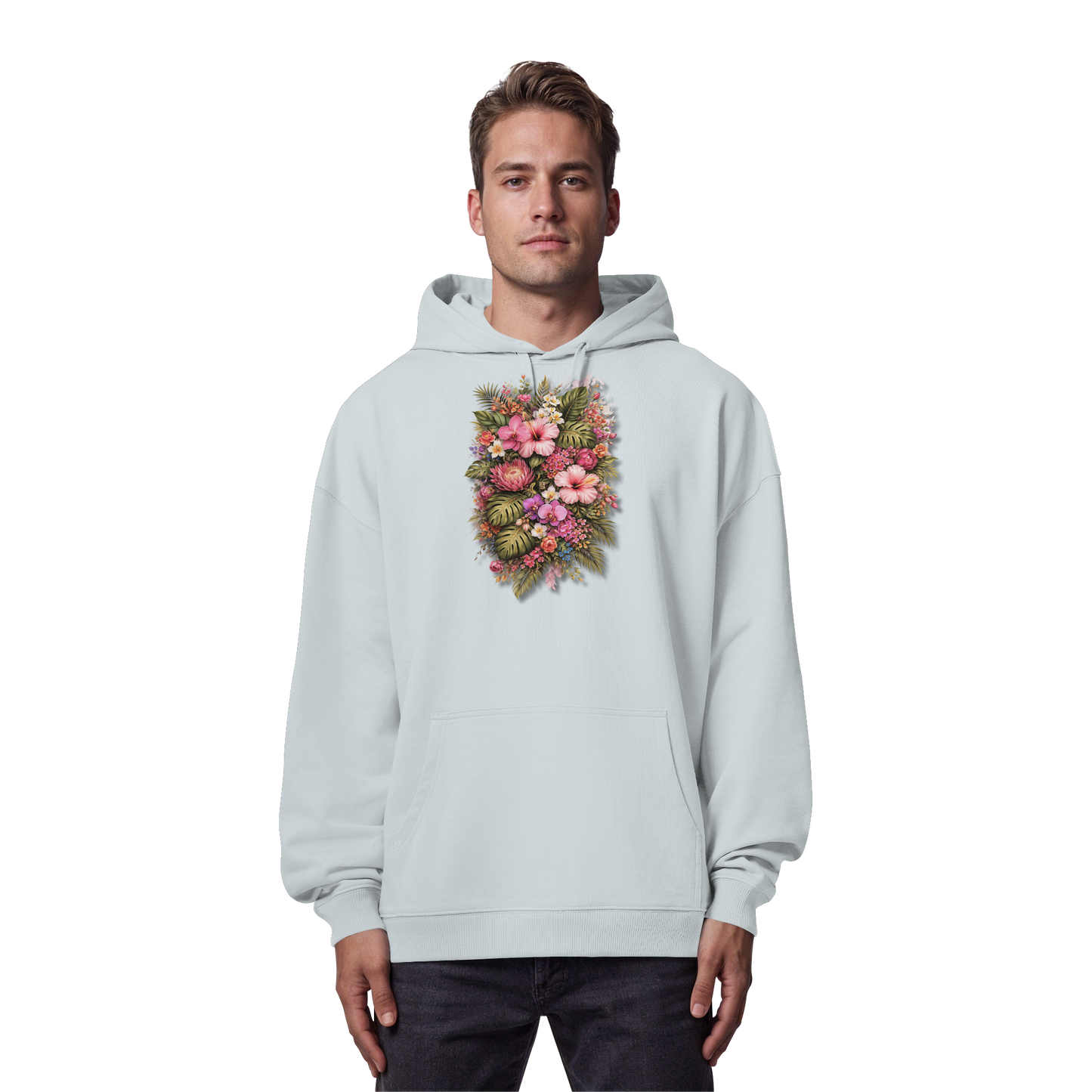FLOWER POWER! - Organic Oversize Hoodie